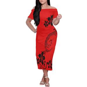 Off Shoulder High Quality Short Sleeve Long Dress