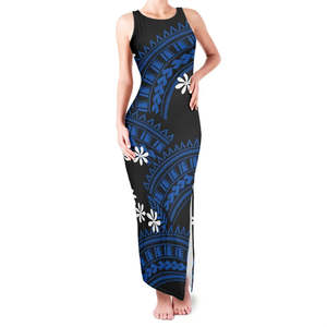 Sleeveless Slit Evening Dresss