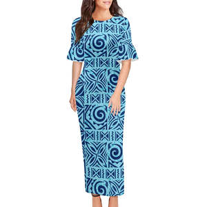 Island Wear: Elegant Evening Island Dress