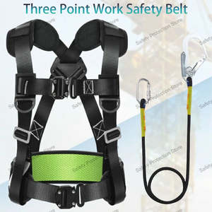 Half Body High Altitude Work Safety Harness Three-point Safety Belt Outdoor Clim&hellip;