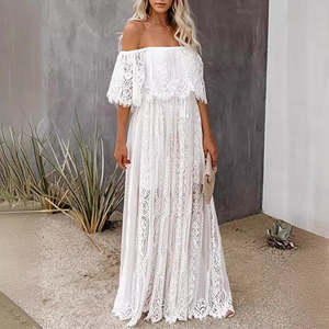 Bohemian Style Lace Long Dress Women