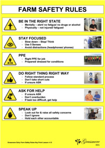 New: Farm Safety Rules