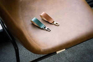 Products: No.C08 - Handmade Leather Key Charm / Key Chain Leap Leather Craft