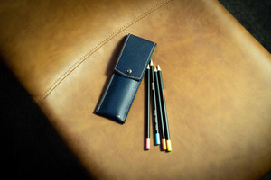 Products: No.C09 - Handmade Leather Pen Pencil Case / Pouch Leap Leather Craft