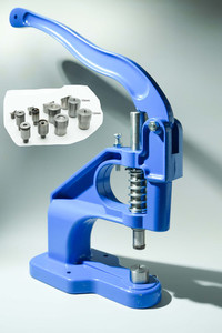 Leather Craft Punch Manual Installation Snap Pressing Machine with 2 Sets Dies L&hellip;