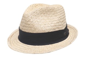 Hats: The Strand Palm Straw Hat - Leather Direct