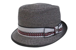 Hats: Speckled Pork Pie Hat - Leather Direct
