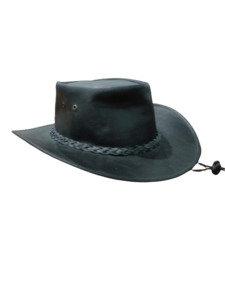 Hats: Genuine Leather Hats - Leather Direct Leather Hats for Men & Women