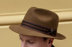 Hats: Wool Felt Fedora - Leather Direct