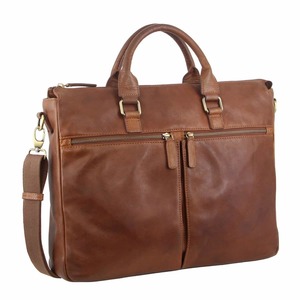 Bags - Leather Direct: Pierre Cardin Rustic Leather Laptop Bag - Laptop Leather Bags NZ