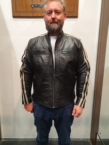 Men's Fashion Leather Jackets Formal Leather Jacket Casual Leather jacket: Men's Biker Style Leather Jacket - Biker Leather Jacket For Men