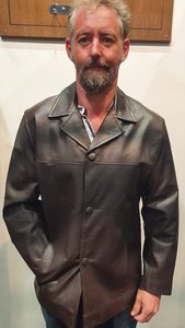 VMSSBR Short and Slim Leather Jacket - Leather Direct