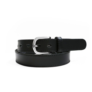 Genuine Leather Belt Black - Leather Direct Genuine Leather Belts New Zealand