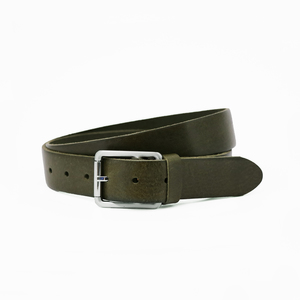 Pelham Tuscan Leather Belt Green - Women's Genuine Leather Belts