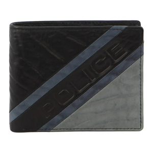 Police Leather Wallet - Leather Direct