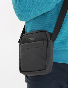 Police Wings Small Cross-Body Bag - Leather Direct Leather Bags