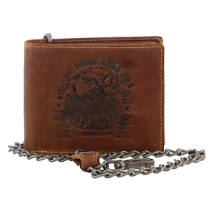Products: Billy The Kid Mens Leather Wallet with Detachable Chain - Leather Direct