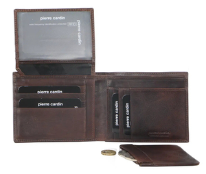 Pierre Cardin Italian Leather Wallet & Card Holder