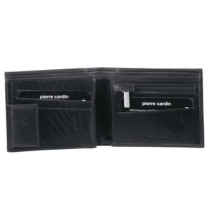PIERRE CARDIN RUSTIC LEATHER TRI-FOLD MENS WALLET - Leather Direct