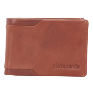 PIERRE CARDIN SOFT ITALIAN LEATHER MENS SLIMLINE BI-FOLD WALLET - Leather Direct