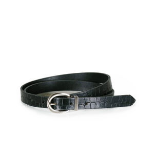 Products: Circe Croc Belt 20mm - Women's Genuine Slim Leather Belt