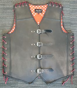 Custom Leather Vest - Leather Direct