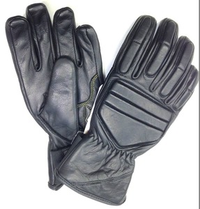 Summer Motorcycle Leather Gloves - Genuine Leather Gloves for Riders