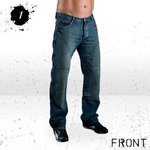Products: Hornee Burnt Blue Relaxed Fit – LeatherDirect