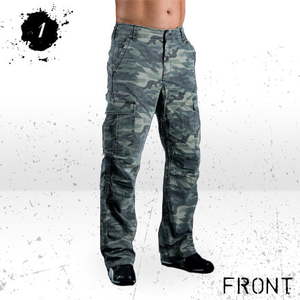 Products: Hornee Jungle Green Cargo Pants – LeatherDirect
