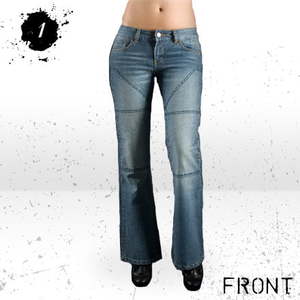 Products: Hornee Light Blue Mid-rise Bootcut – LeatherDirect