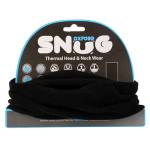 Products: OXFORD THERMAL HEAD/NECK WARMER SNUG BLK – LeatherDirect