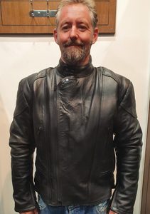 Products: NAS STJ M/C LEATHER JACKET WITH ARMOUR – LeatherDirect