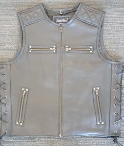 Products: Cowhide Leather Vest – LeatherDirect