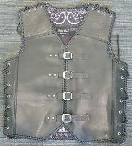 Products: Crocodile Printed Leather Vest – LeatherDirect