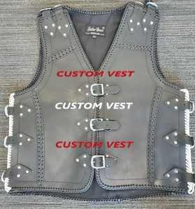 Products: Custom Leather Vest Order – LeatherDirect