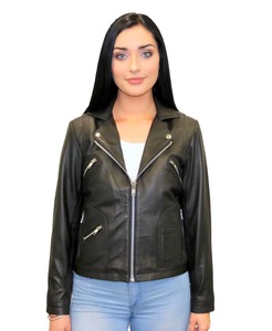 Ladies Motorcycle Leather Jacket – LeatherDirect