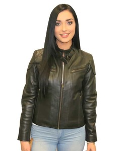 Ladies Motorcycle Jacket – LeatherDirect
