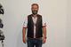 Bullet Vest with Red Braid – LeatherDirect