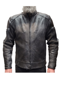 Products: Rubber Backed Leather Motorcycle Jacket – LeatherDirect