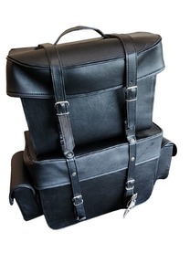 Products: Genuine Leather Saddle Bag – LeatherDirect