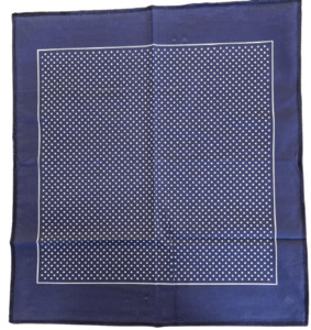 Products: Polka Dots Bandanas Blue – LeatherDirect