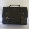 Products: Leather Briefcase/Satchel 1002 ABR - Leather Image