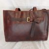 Leather Bag/Satchel 2196C - Leather Image quality leather satchel
