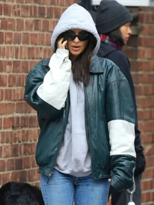 Products: Emily Ratajkowski Leather Jacket