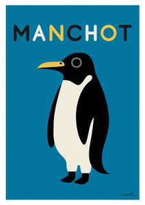 Art Prints: Manchot Art Print