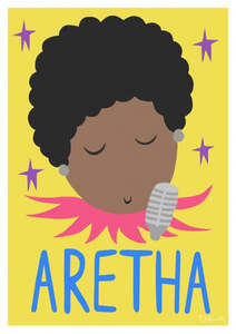 Aretha Art Print