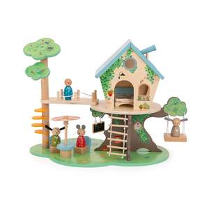 Activity Toys: La Grande Famille Wooden Tree House