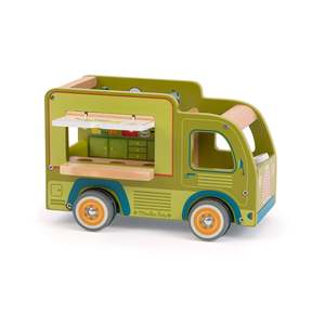 Activity Toys: La Grande Famille Wooden Food Truck