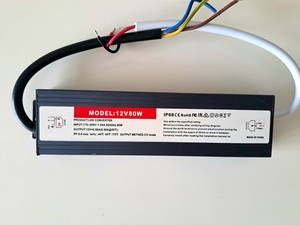 80w waterproof power supply 12V DC