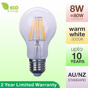 Led Light Bulbs: LED Filament Bulb 8W High Bright